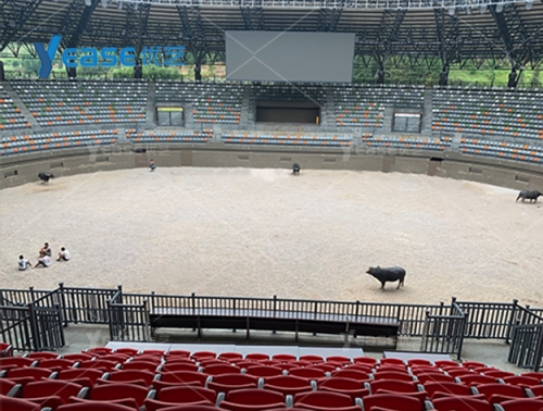 貴州省丹寨萬達(dá)小鎮(zhèn)斗牛場(chǎng)